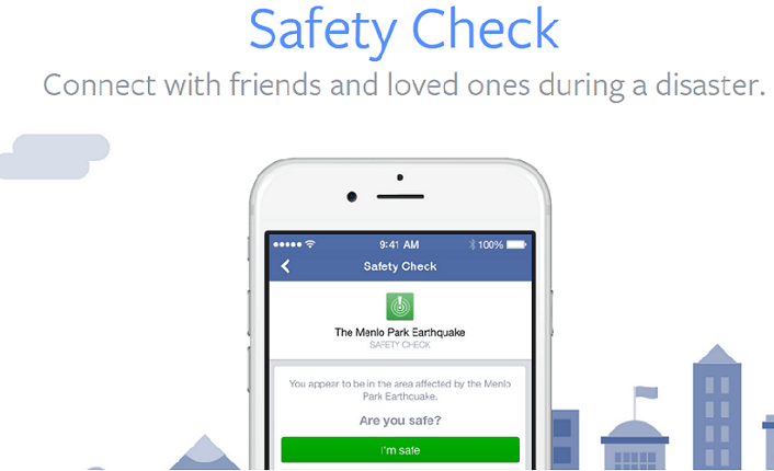 facebook safety check