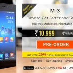 Xiaomi Mi3 Goes On A Sale Once Again! Now Worth Rs 10,999 Only!