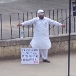 This Blindfolded Muslim Man Asked For Free Hugs. Watch Out The Way People Reacted To It!