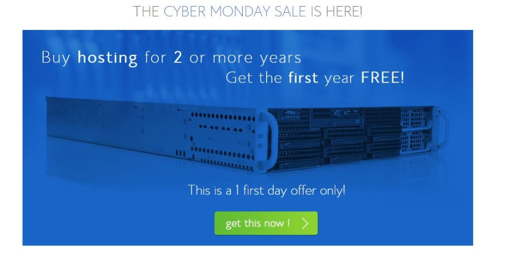 bluehost cyber monday