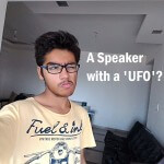 A Speaker With A ‘UFO’ Over it?!
