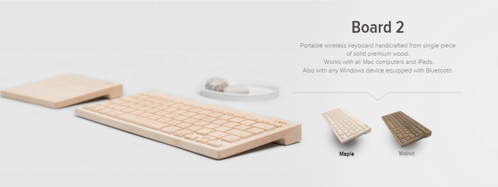 wood keyboard